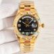 Replica Rolex Day Date II Gold Presidential Watch 41MM Silver Dial Diamond Bezel (3)_th.jpg